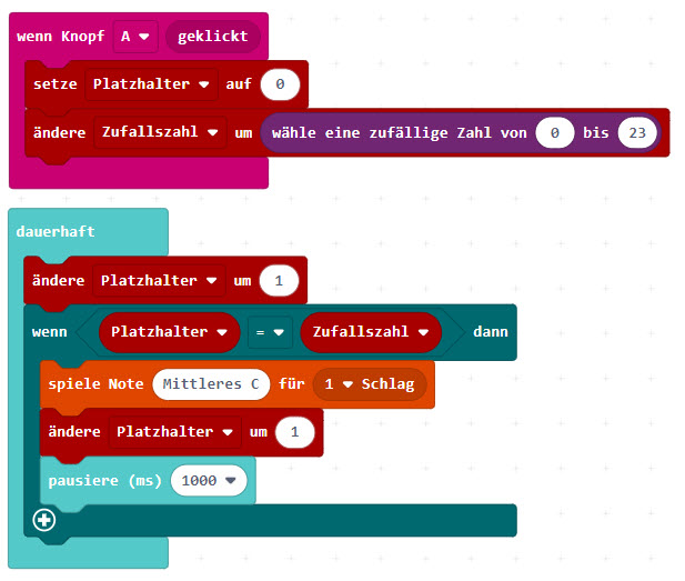 Projekt: Heiße-Kartoffel-Spiel